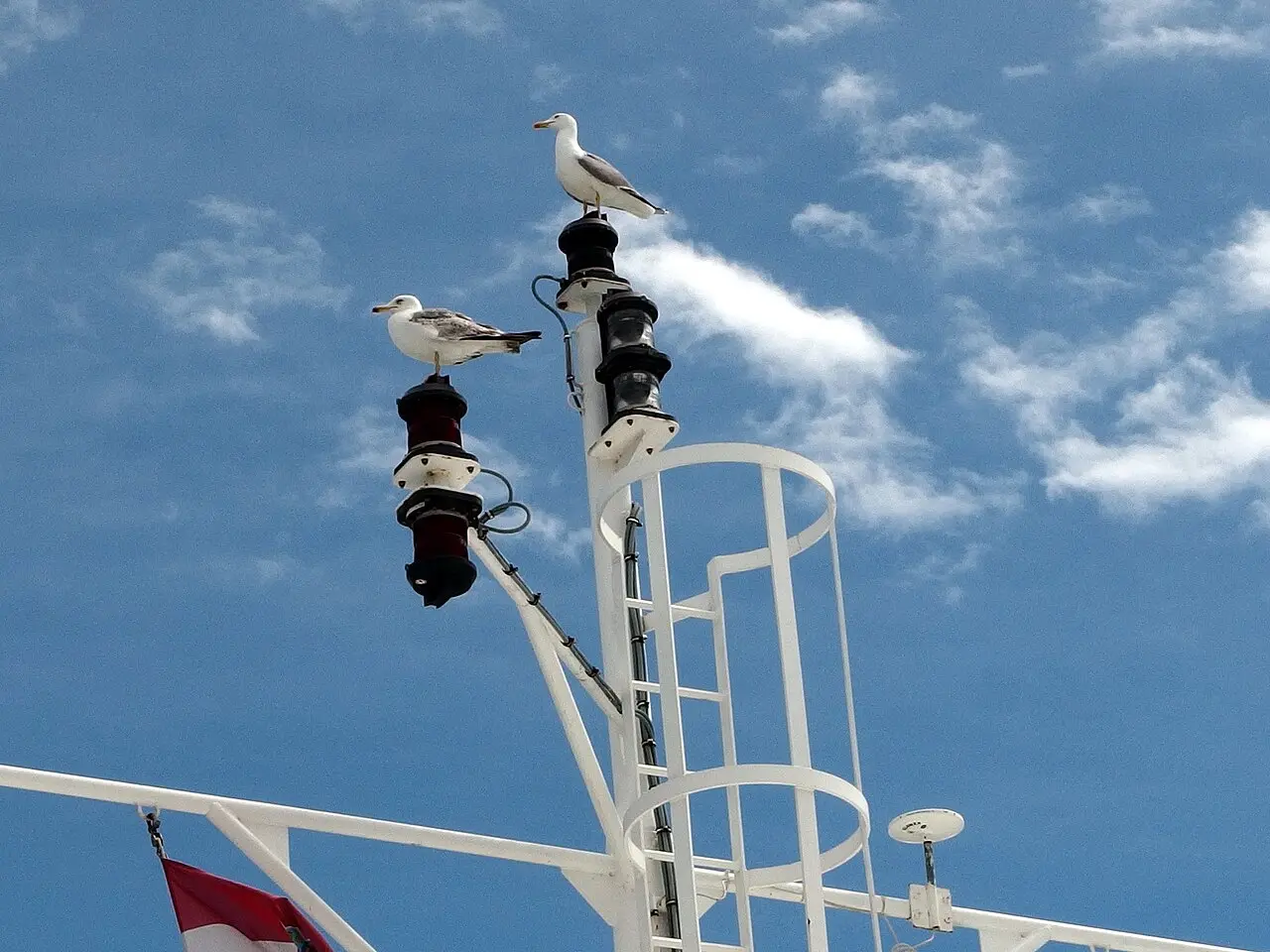 View from a ferry crossing the Adriatic between Split and Brač